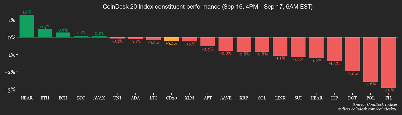 COINDESK PERFORMANCE 20 members