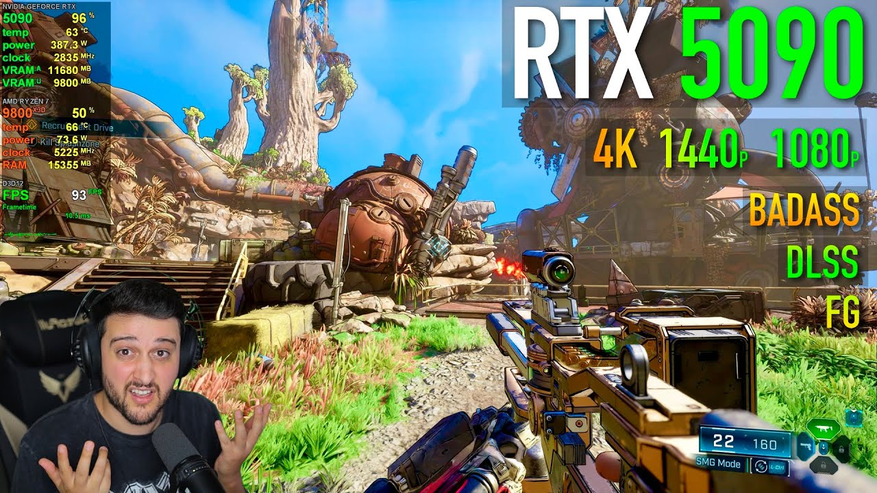 RTX 5090 - Borderlands 4: This optimization is unacceptable. - YouTube