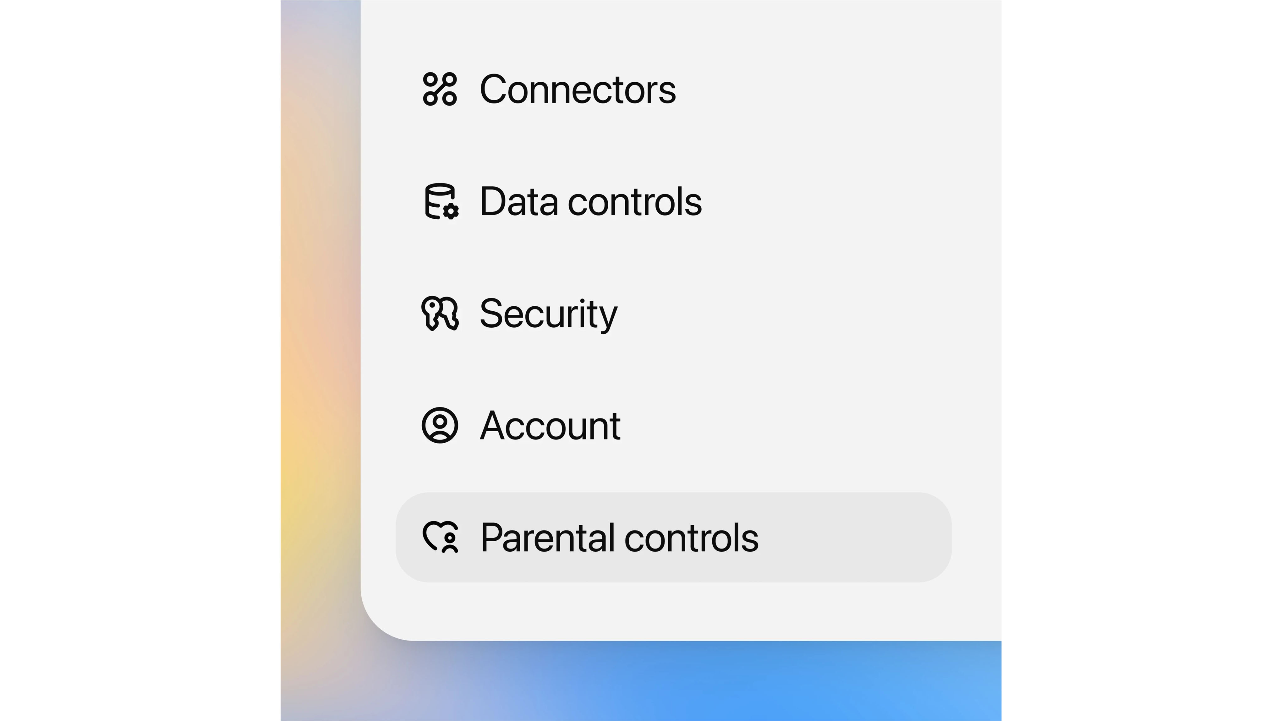 Parental chatgpt controls
