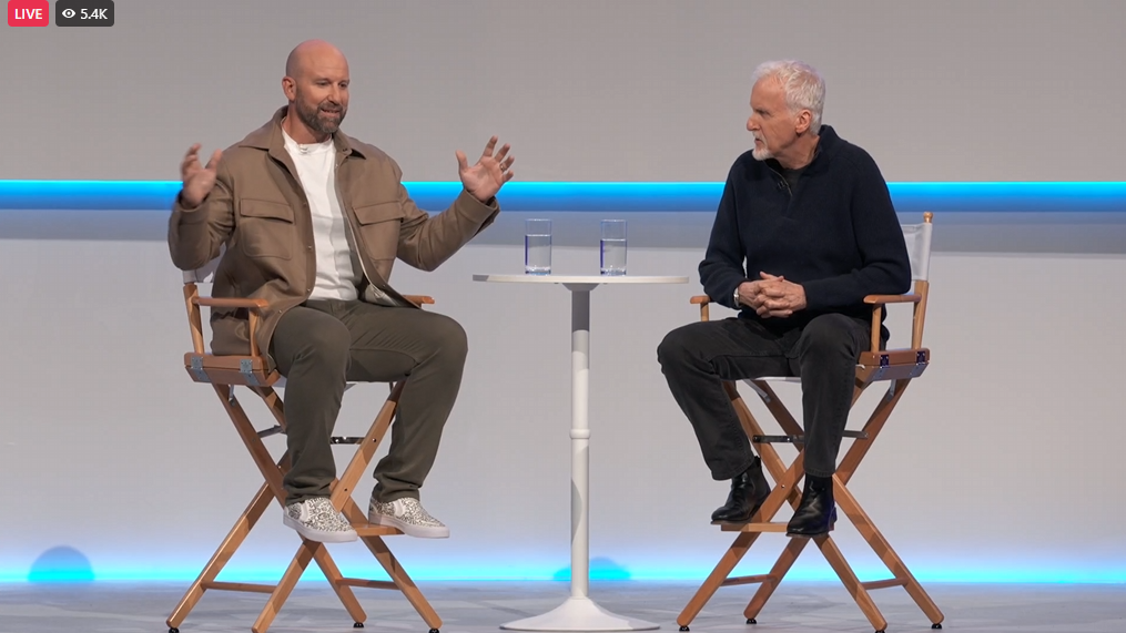 James Cameron in Connect
