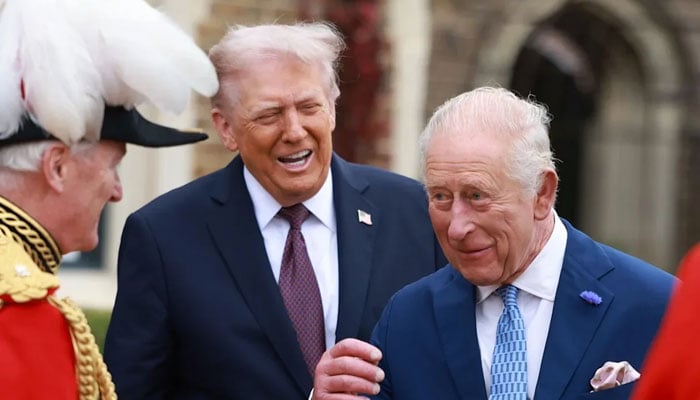 Donald Trump springs on the philanthropic work of King Charles