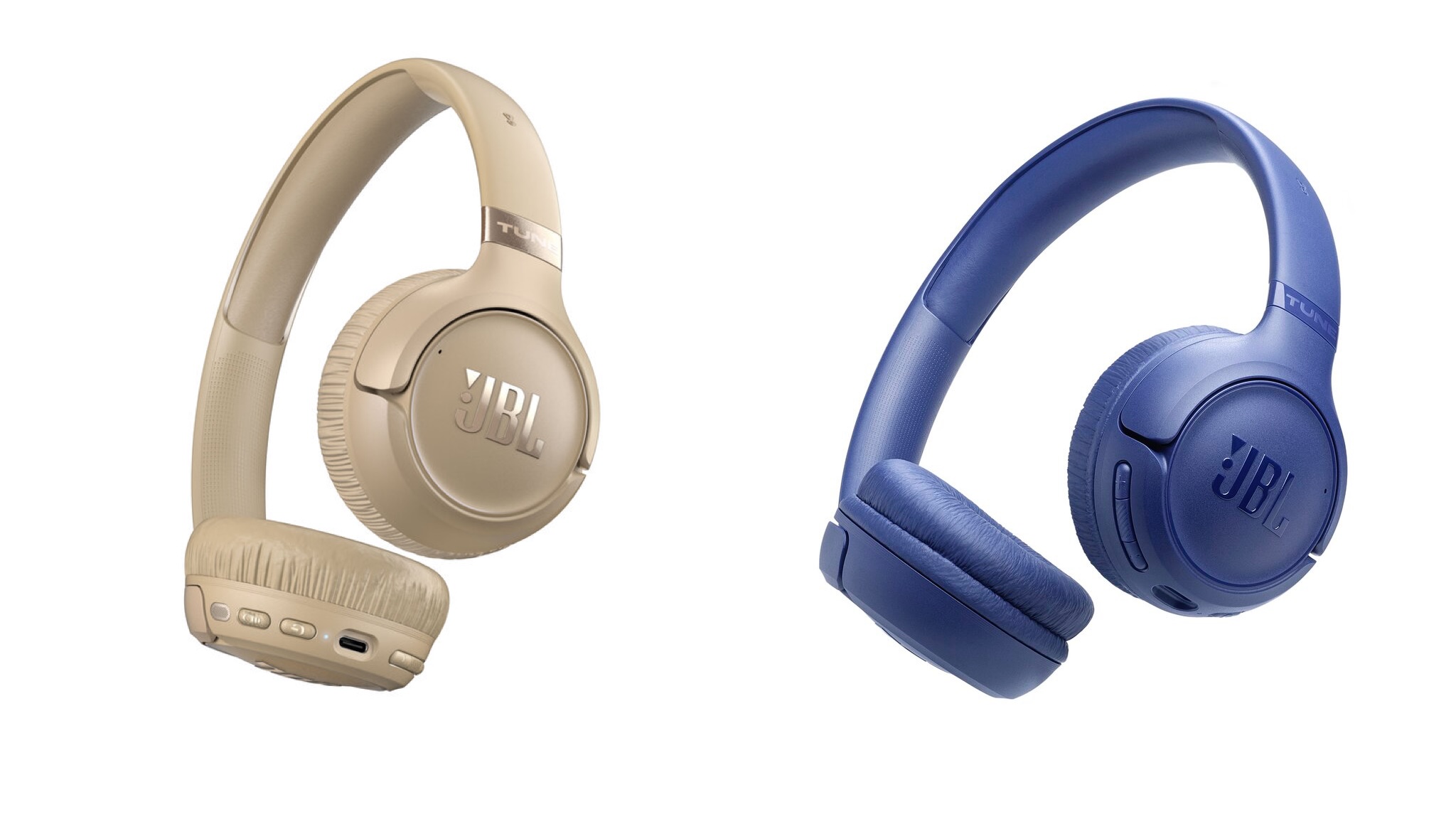 JBL has added new colors for its 2025 adjustment headphones: beige and blue