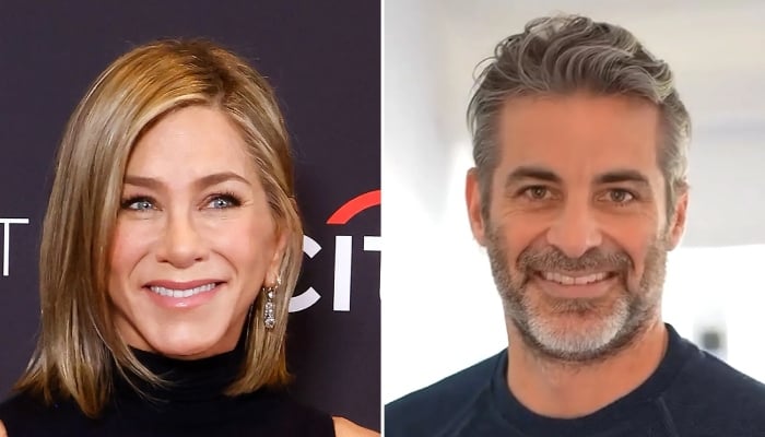 Photo: Jennifer Aniston questioning Jim Curtis last as Shakes: Fuente