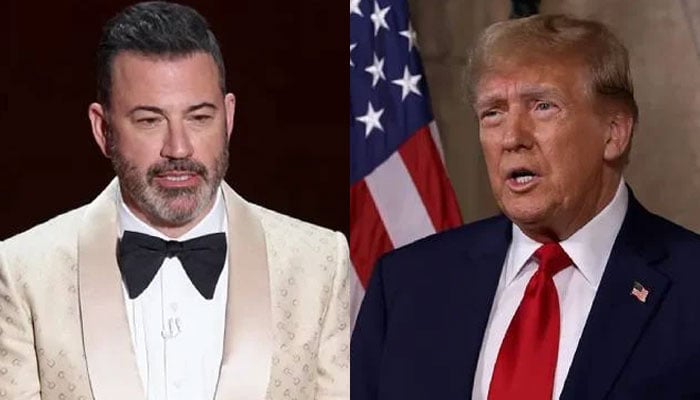 Jimmy Kimmel Trolls Trump on the UN staircase