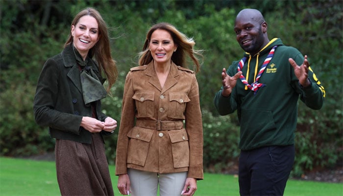 Kensington Palace shares Kate Middleton, melania impressive photos