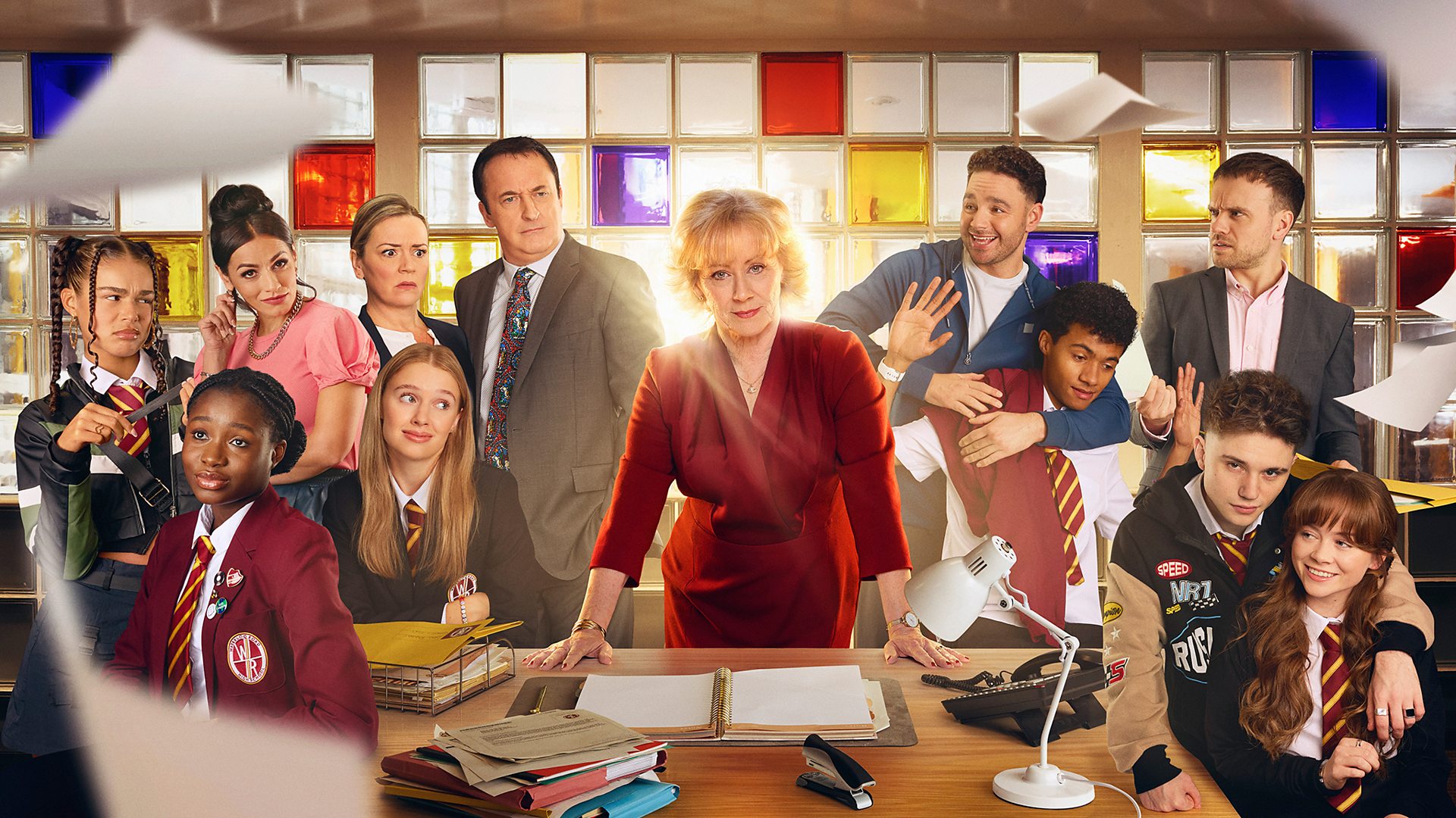 Promotional poster for Waterloo Road season