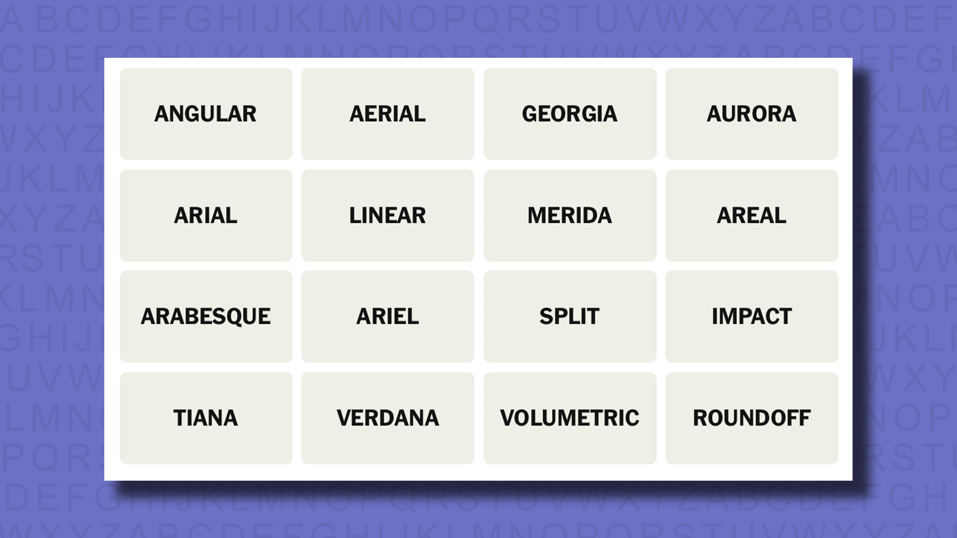 NYT Connections suggests an 819 game on a purple background