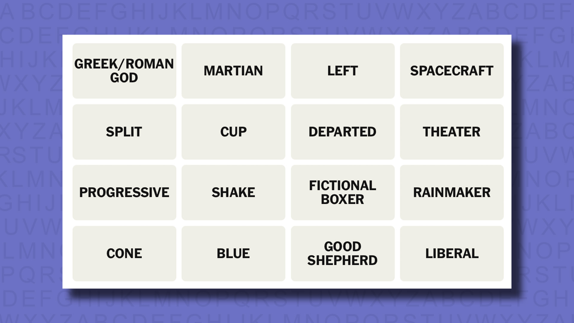 NYT Connections suggests an 837 game on a purple background