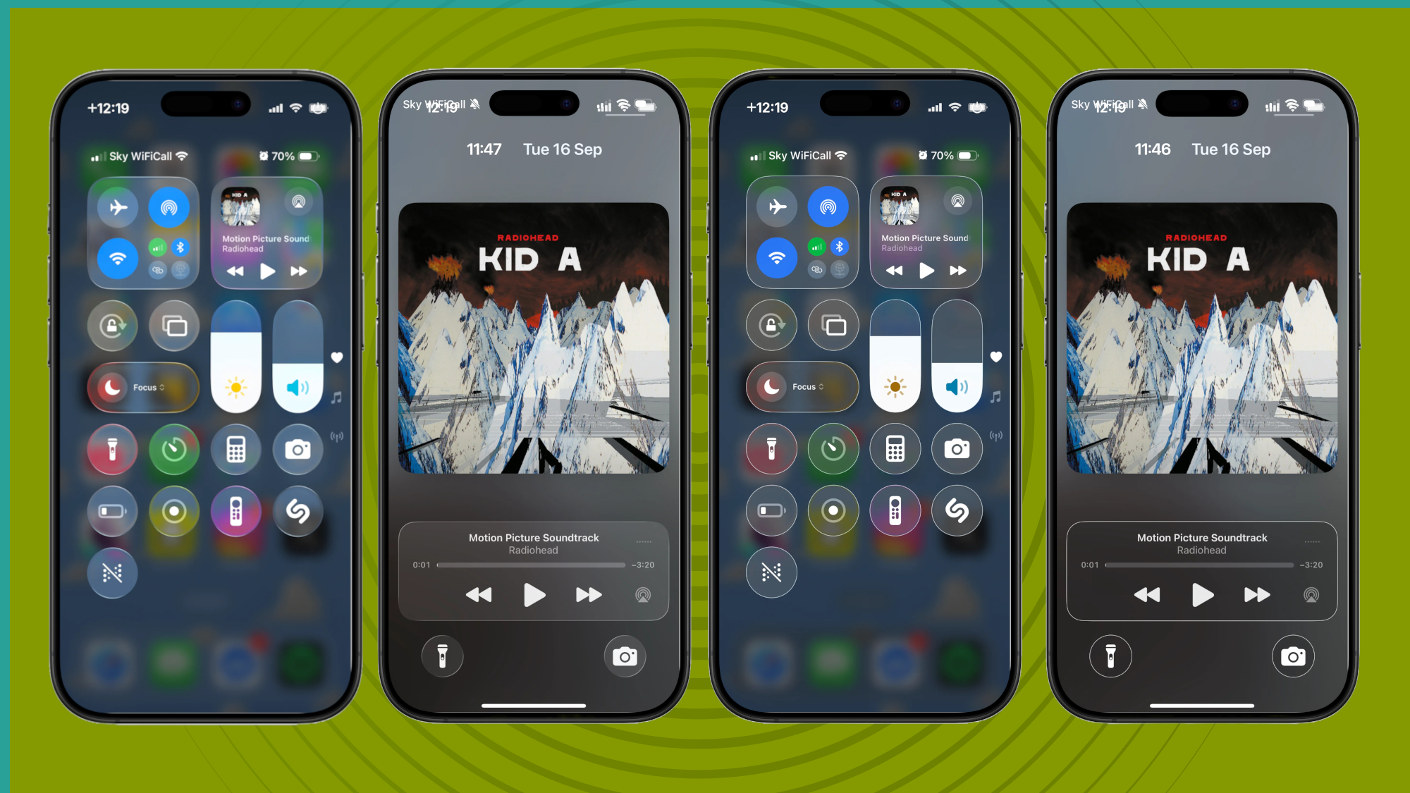 Liquid glass interface in iOS 26