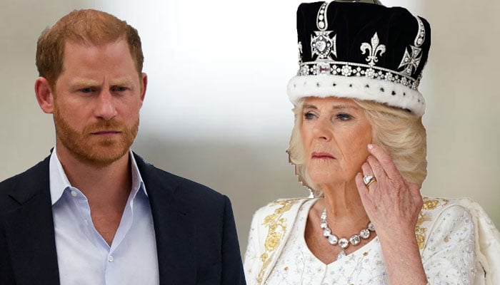 Prince Harry has been sent a message by his stepmother