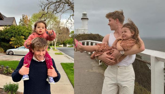 Robert Irwin shares a sweet dance practice clip with niece Grace before DWTS week 2
