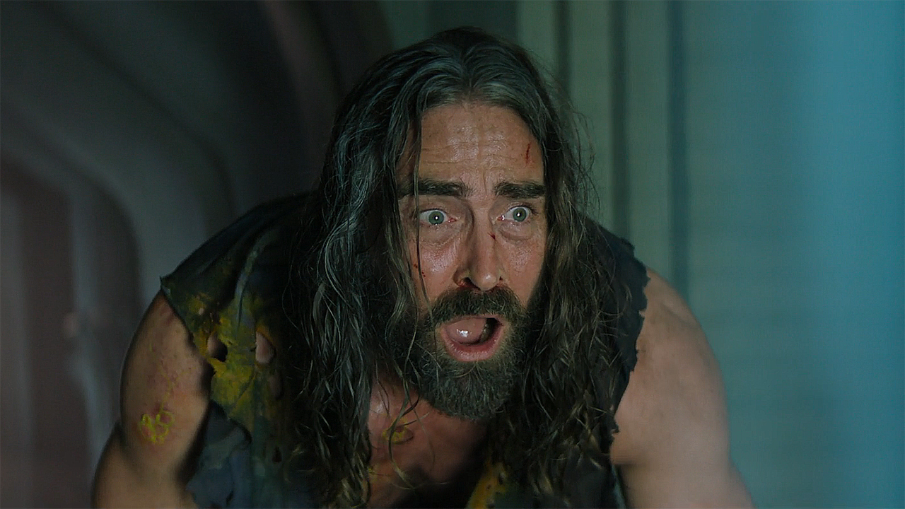 Brother's day wearing surprised with his mouth open at season 3 episode 10