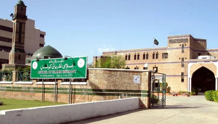 This photo without date shows the Islamic Ideology Building Council. - Radio Pakistan/Archive