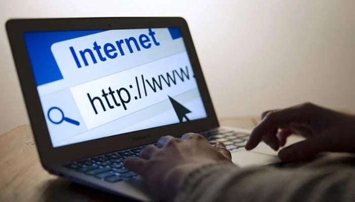 An image of representation on a laptop that shows Internet. - AFP/file