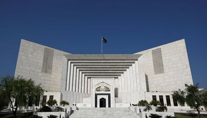 An overview of the Supreme Court of Pakistan in Islamabad. 
