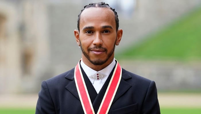 F1 star Sir Lewis Hamilton sad by the Roscoe dog that was put in a coma