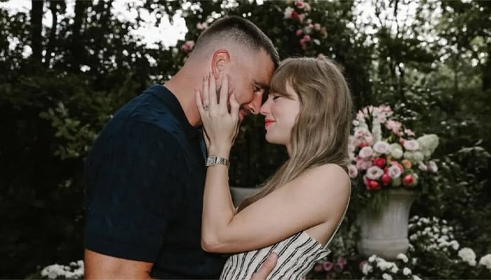 Travis Kelce's nieces showed emotion for aunt Taylor Swifts engagement