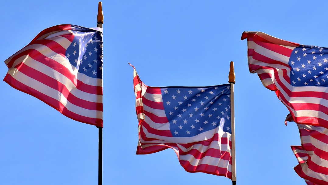 Flagants of the United States.