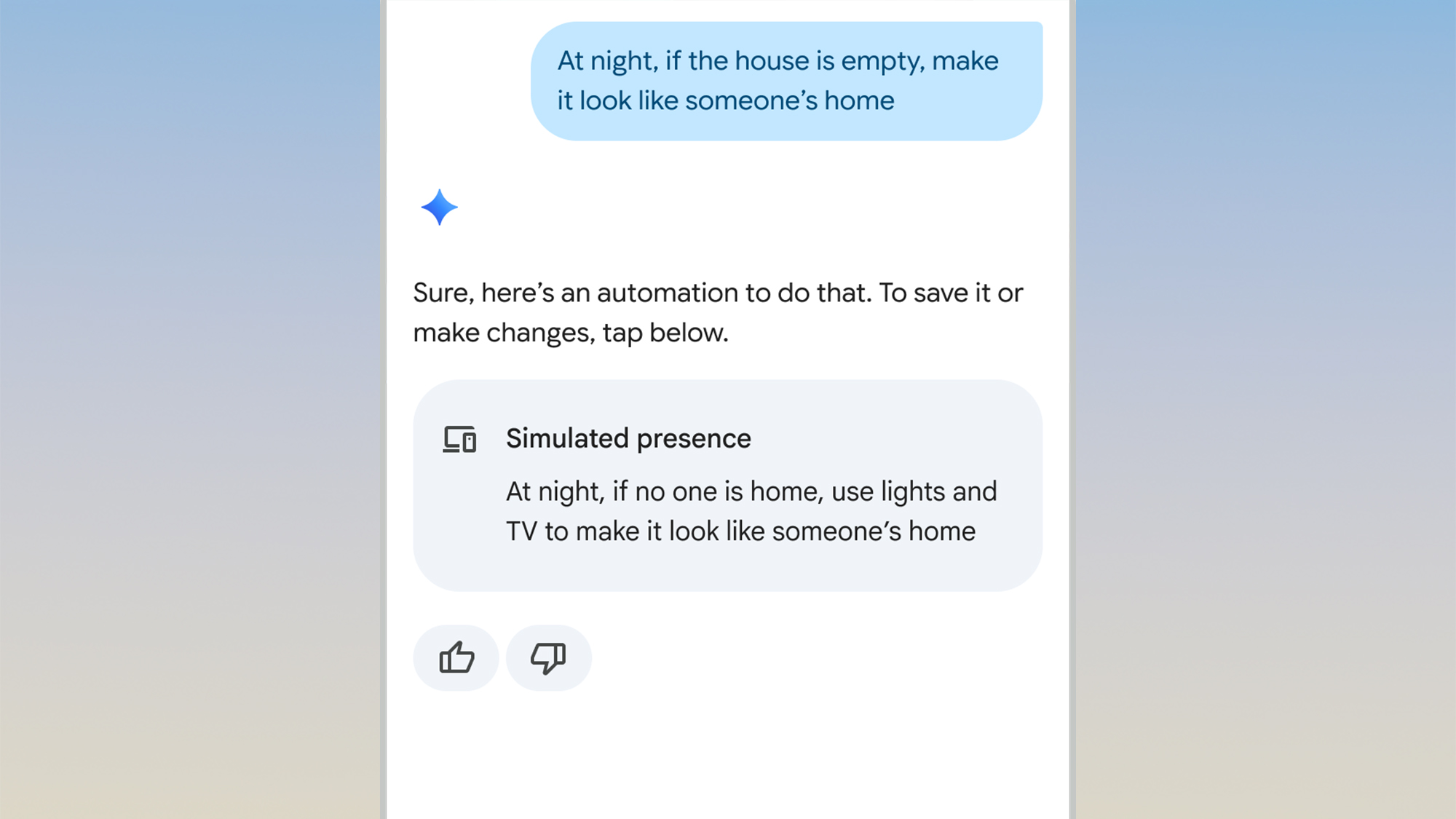 Google Home Premium application