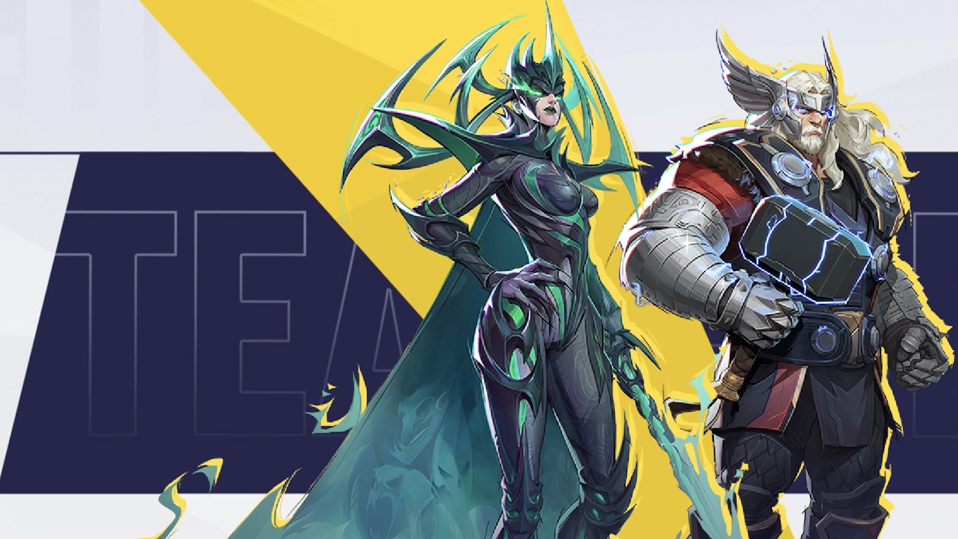 Thor and Hela are next to each other