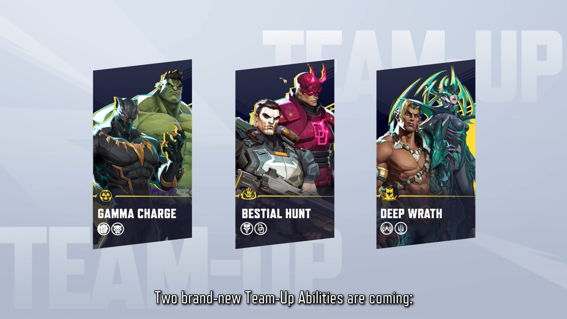 Marvel Rivals Season 4.5 Team Changes: Gamma Charge, Bestial Hunt, and Deep Wrath Shown