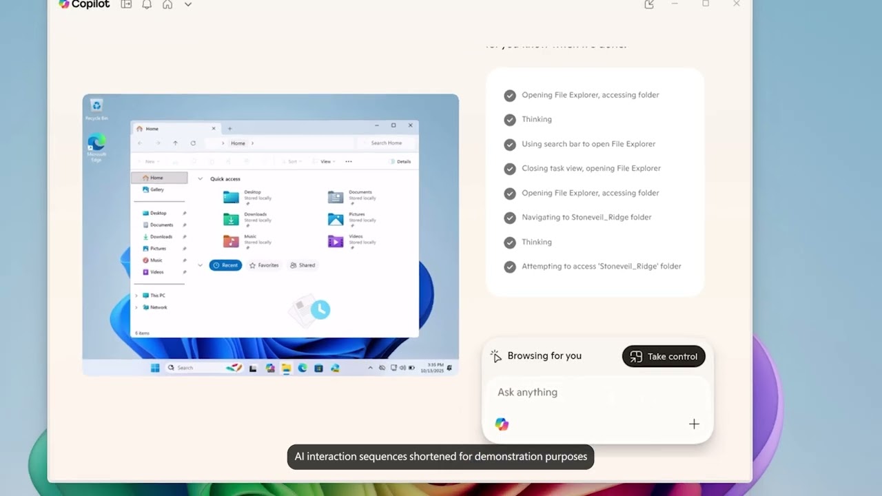 Copilot Actions in Windows - YouTube