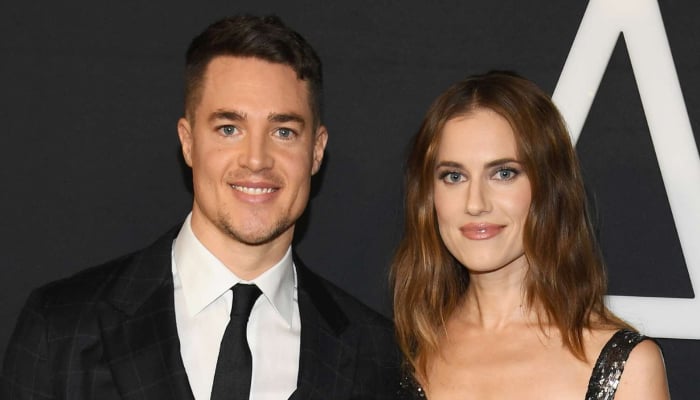 Allison Williams showers affection on Alexander Dreymon at Regretting You premiere