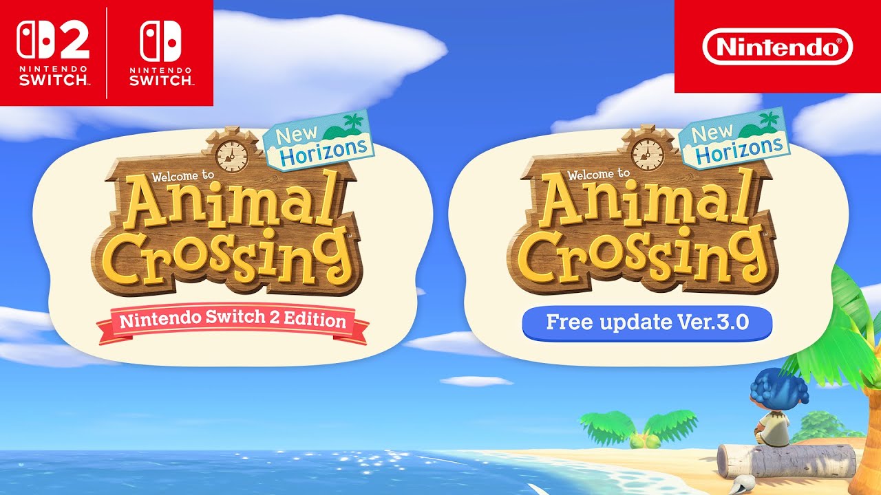 Animal Crossing: New Horizons – Nintendo Switch 2 Edition and Free Update – Announcement Trailer - YouTube