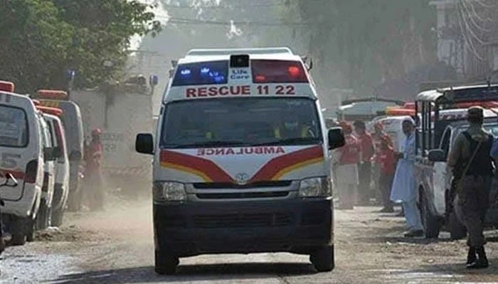 Representative image of an ambulance approaching the scene of the incident. — AFP/Archive
