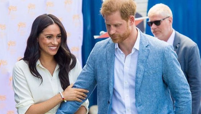 Awkward moment between Prince Harry and Meghan Markle caught on camera