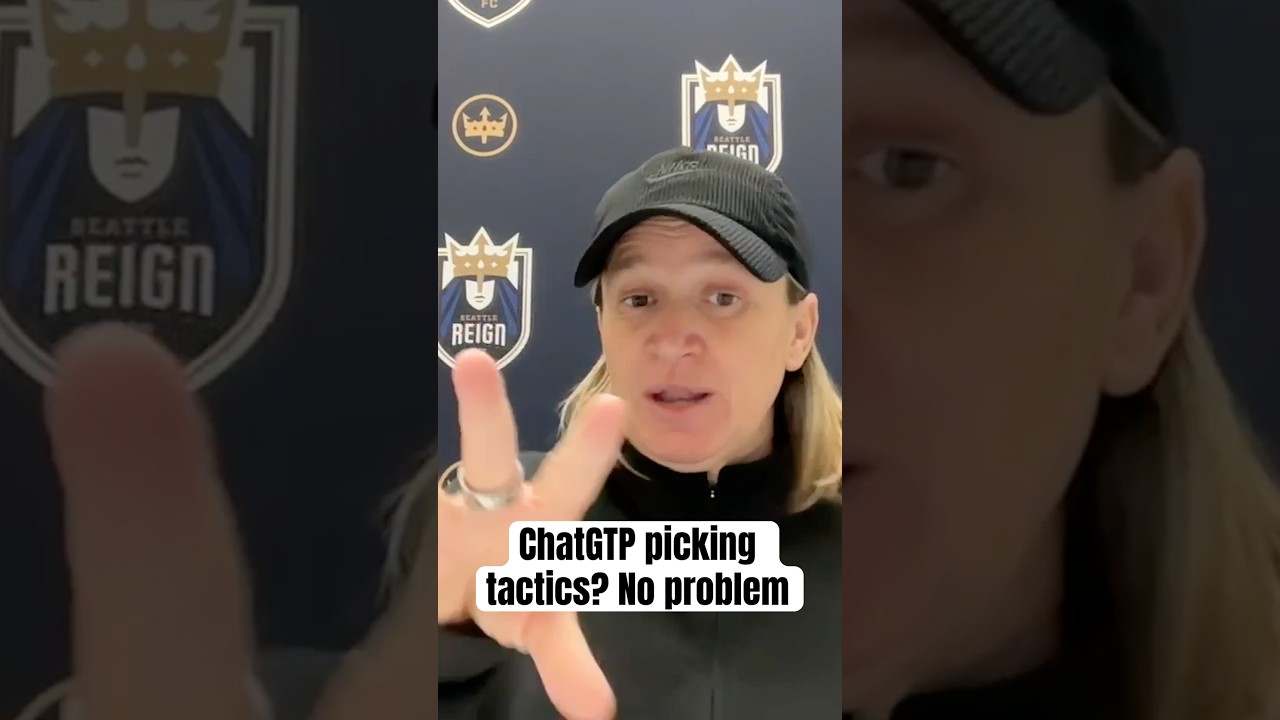 Laura Harvey tried ChatGPT tactics and it worked. #NWSL #Football #SeattleReign - YouTube