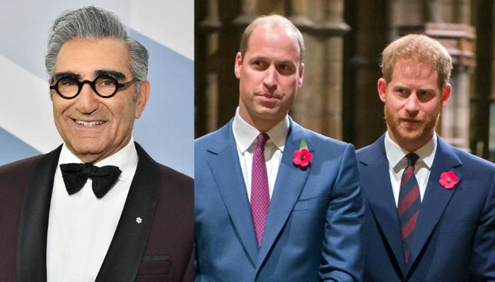 Eugene Levy calls Prince Williams's conflict with Prince Harry a very delicate problem