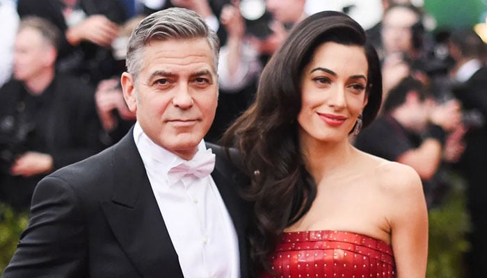 George Clooney's children offer wild joke on Amal's kitchen