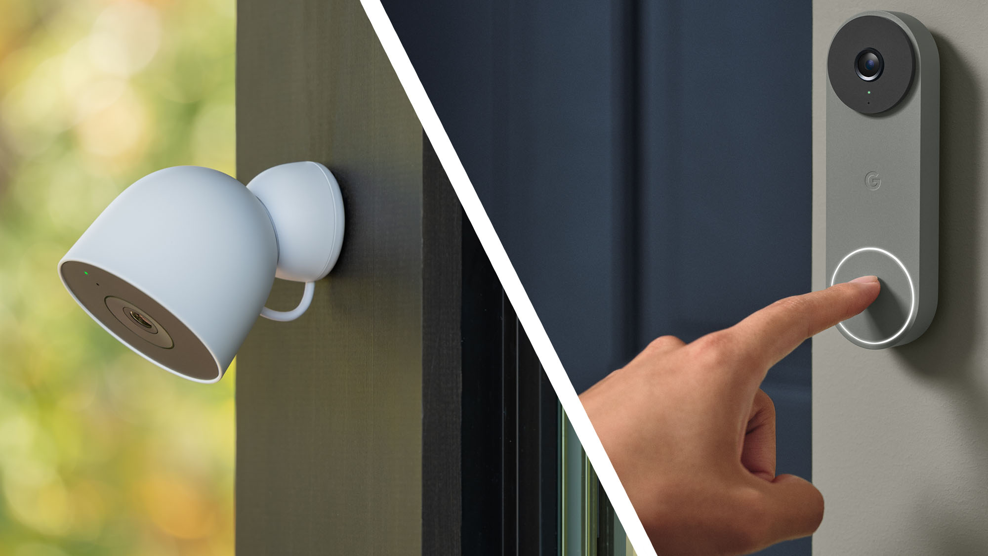 Google Nest Camera and Outdoor Door