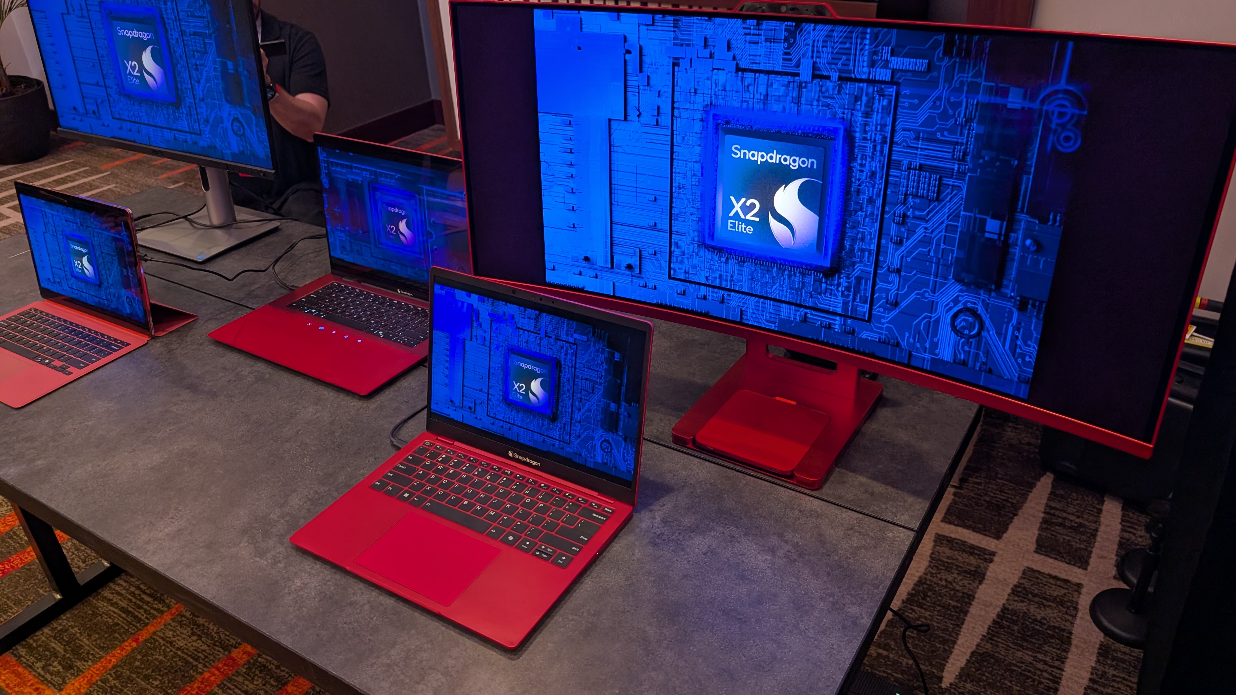 New concept devices from Qualcomm with the Snapdragon X2 Elite and X2 Elite Extreme chips.