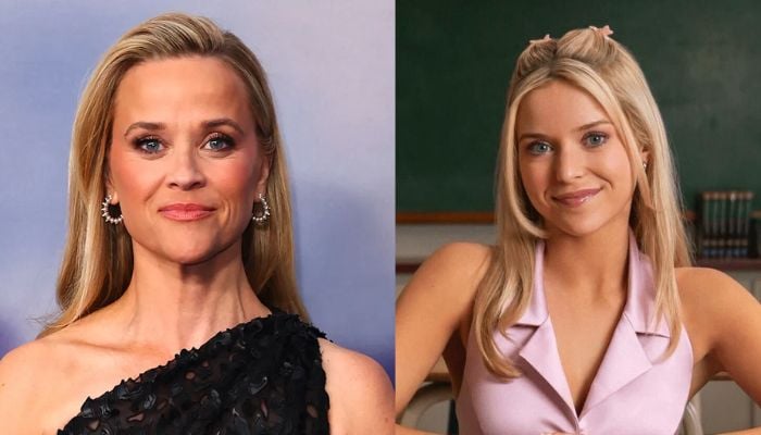 Reese Witherspoon shares some words of wisdom with Lexi Mintree for her role in Elle
