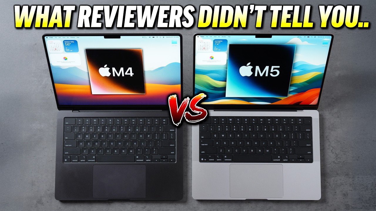 MacBook Pro ULTRA M4 vs M5 Comparison – Holy smokes, Apple! - YouTube