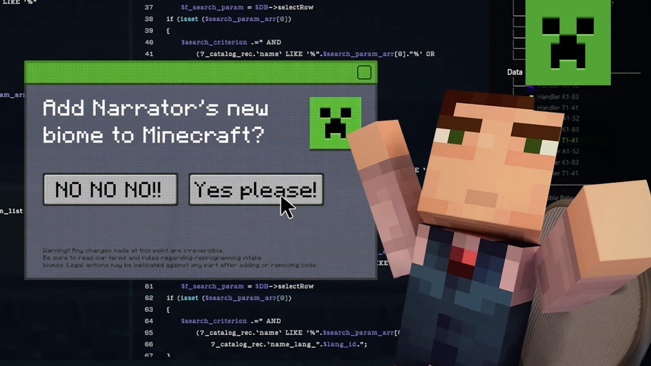 THE BIOME THAT BROKE MINECRAFT - YouTube