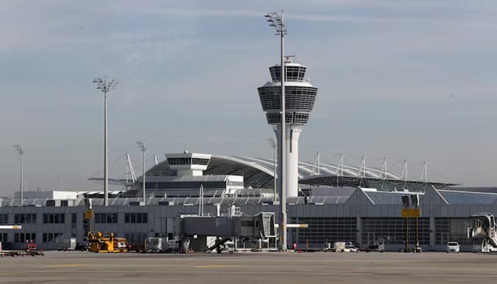 A general view of Munich International Airport in Germany, February 16, 2023. - Reuters