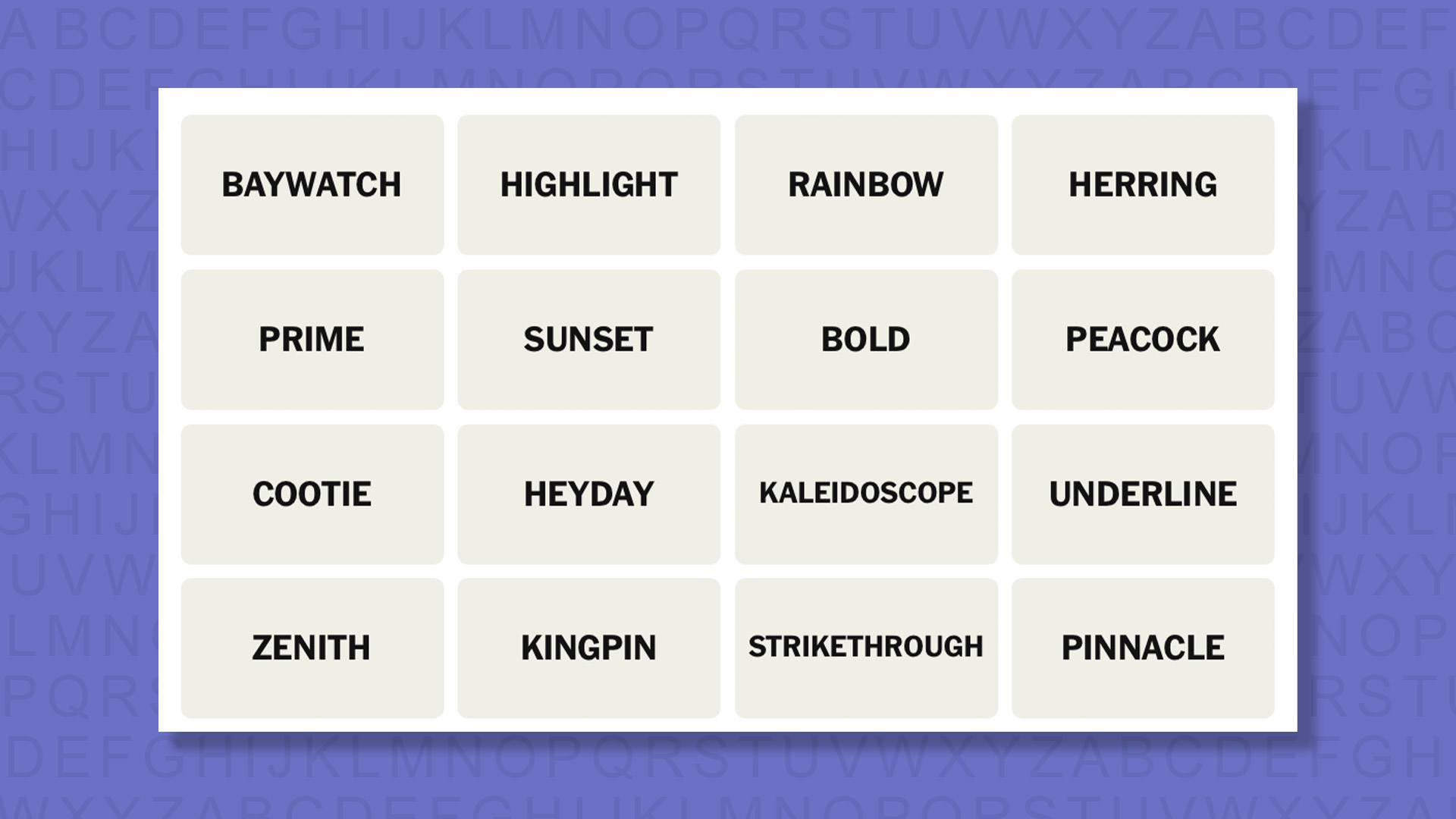NYT Connections tips for the game 866 on a purple background