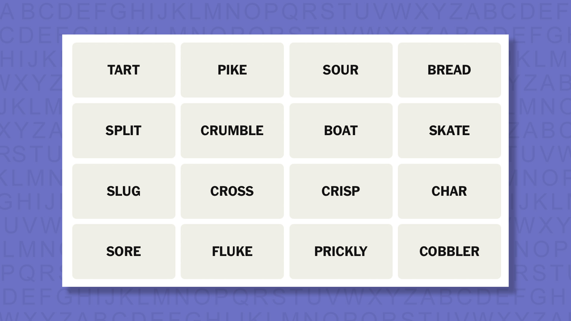 NYT Connections Tips for the 858 game on a purple background