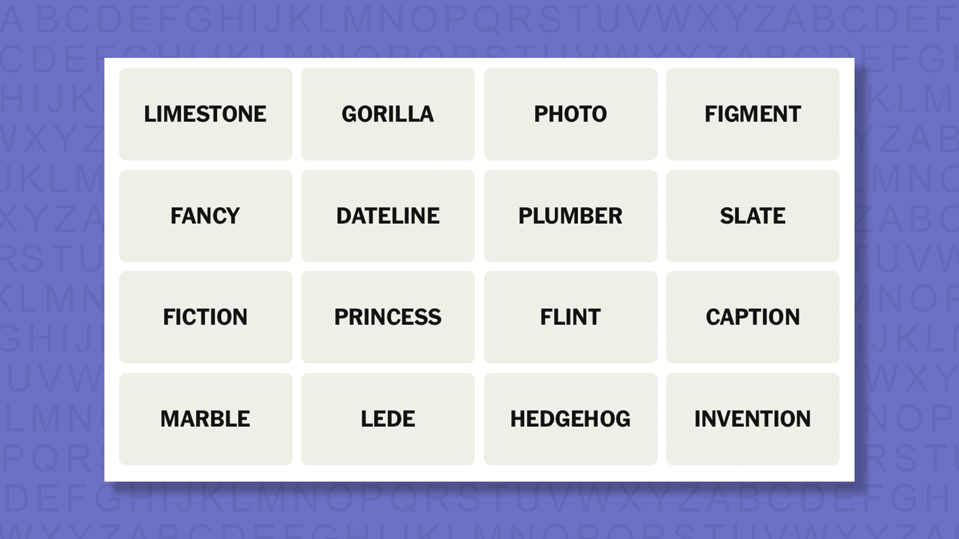 NYT Connections Tips for Game 851 on a Purple Background