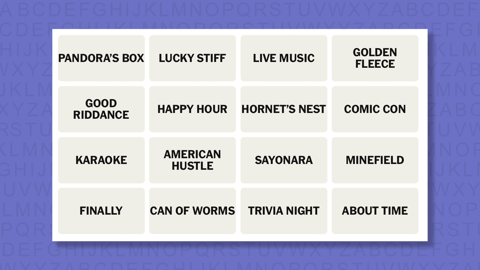 NYT Connections Tips for Game 855 on a Purple Background