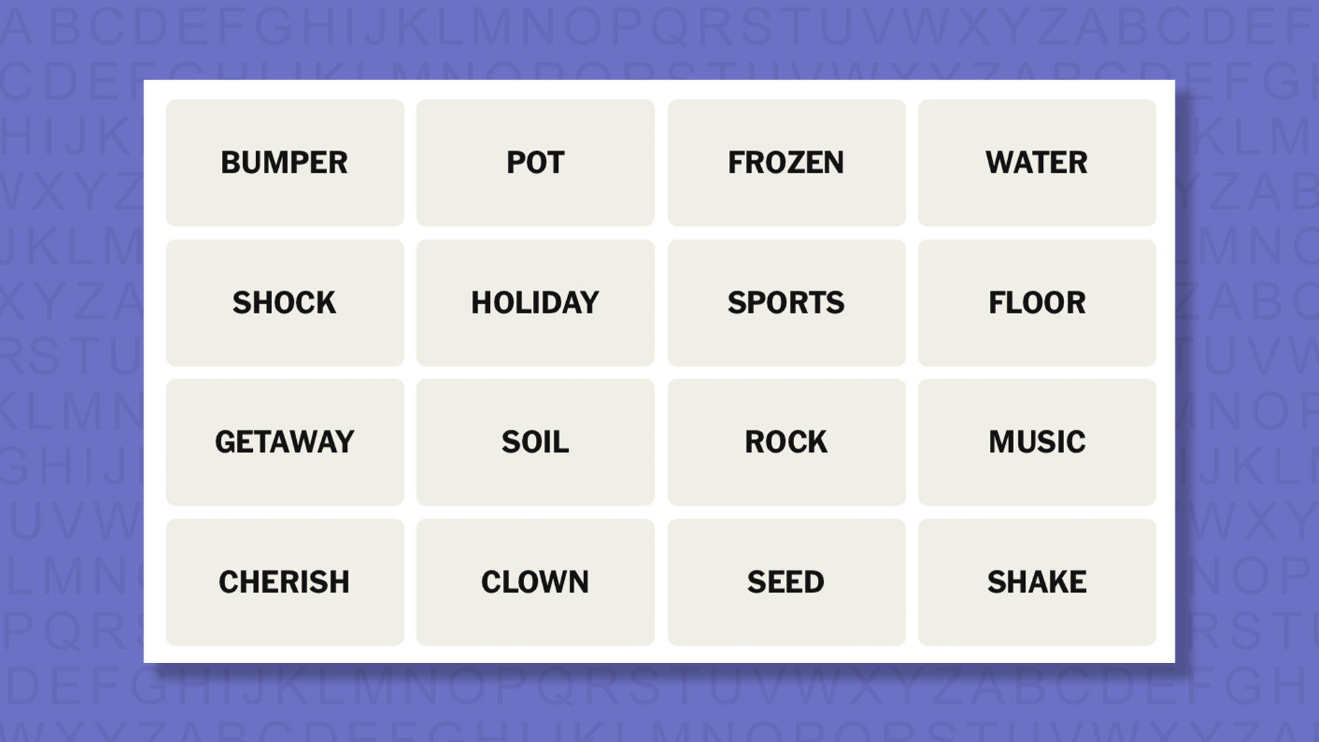 NYT Connections suggests game 847 on a purple background