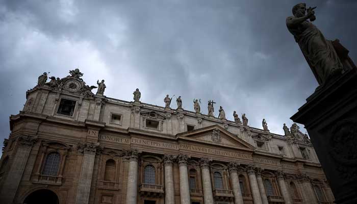 A view of the statue of Saint Peter and Saint Peter's Basilica on the day of a weekly general audience, at the Vatican, September 24, 2025. – Reuters