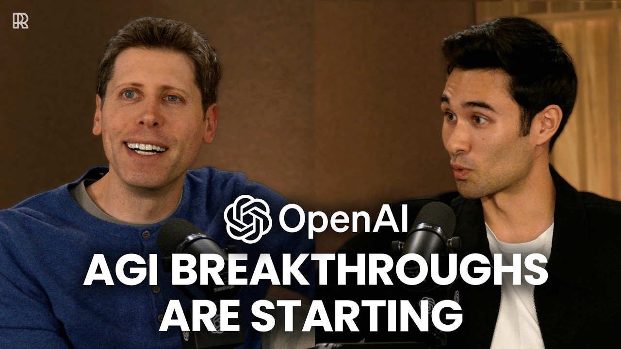 Sam Altman on Humanless AI Companies, Sora, Advances in AGI, and More - YouTube