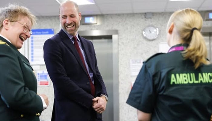 Prince William celebrates 60 years of the London Ambulance Service