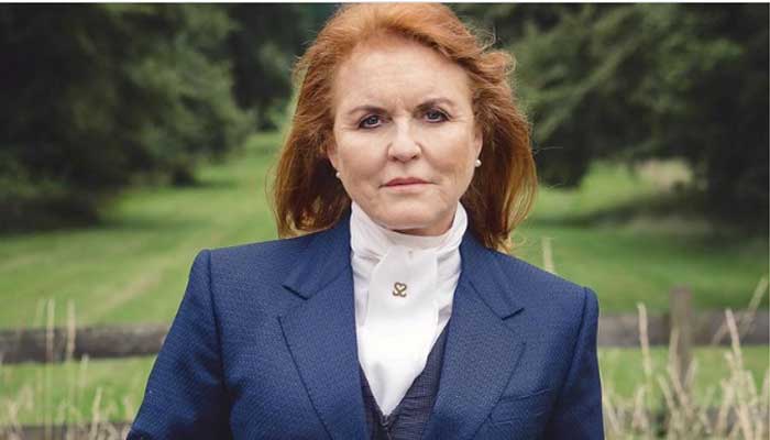 Sarah Ferguson folded 'Royal Staffer Red Hair Mare