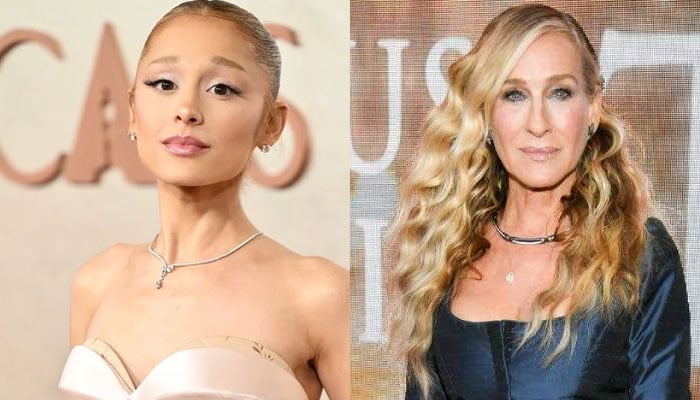 Ariana Grande reacts to Sarah Jessica Parker's heartfelt question