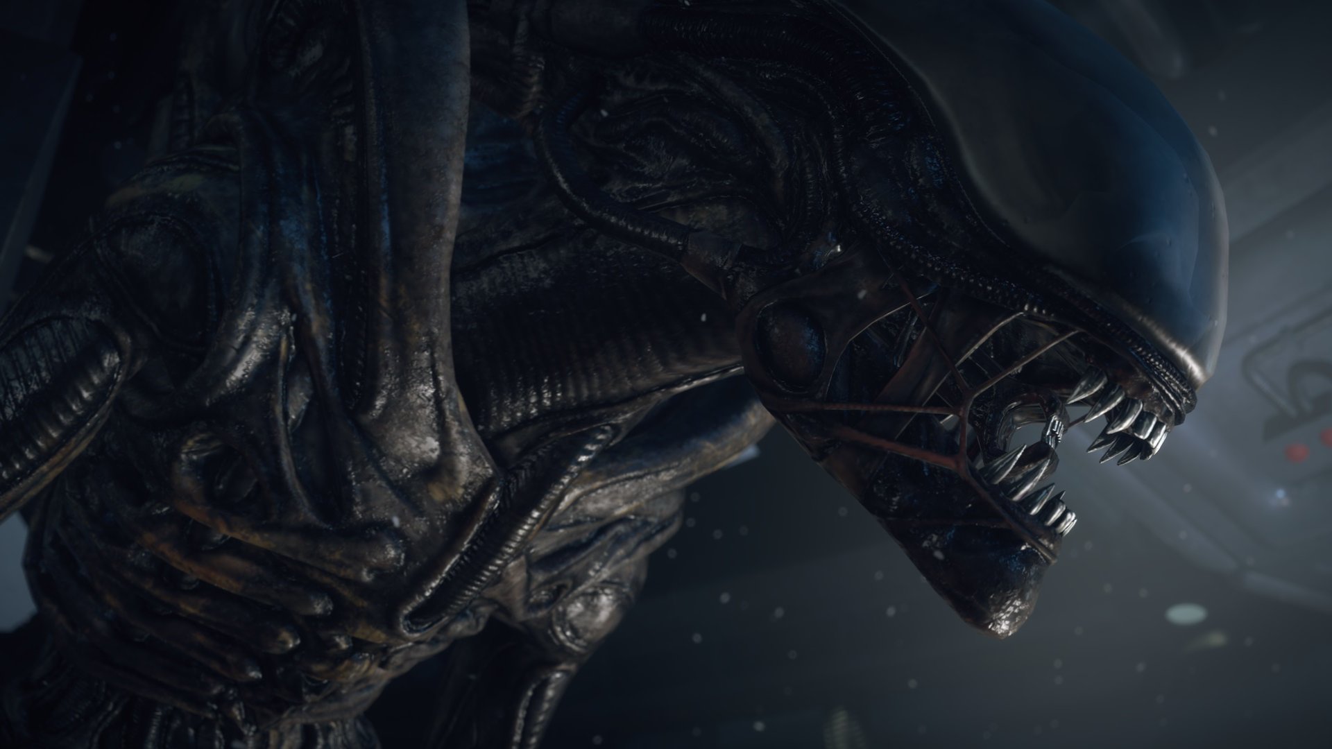 The best Xbox Game Pass games: A side view of the Alien from the Alien franchise, with its multiple jaws visible